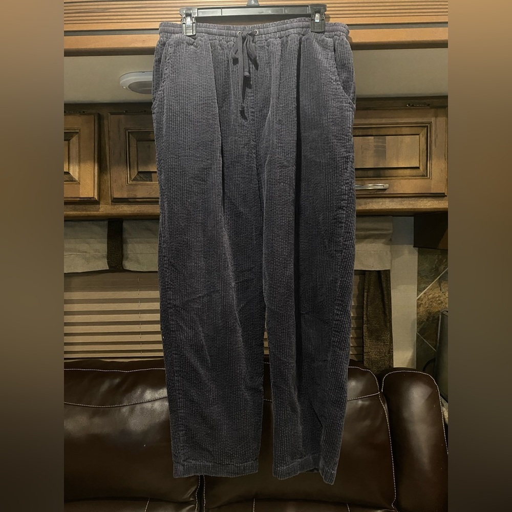 Wild Fable Women’s DRAWSTRING CORDUROY PANTS L - Picture 4 of 7
